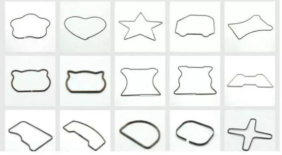 Alta velocità della macchina piegatubi del cavo di tre asce 2D per acciai per molle duro 1 - 3 millimetri