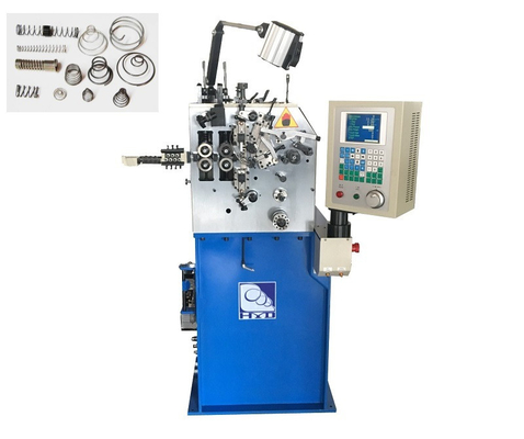Bobinatrice automatizzata della primavera di CNC, macchina d'avvolgimento della molla di compressione