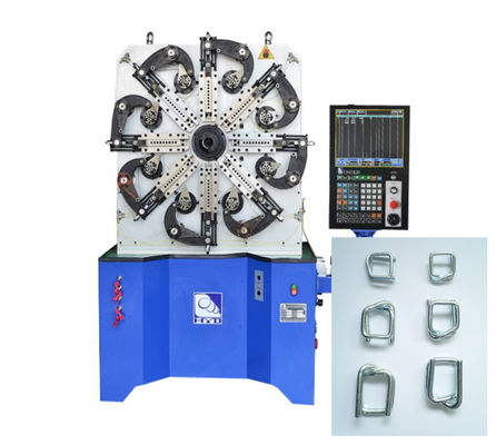 Macchina per formatura di molle CNC da 5,5 KW e sistemi di svolgitore da 200 kg opzionali