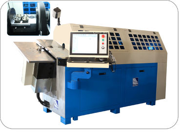 Macchina piegatubi della primavera di alta precisione, piegatrice stabile del cavo di CNC di dieci asce