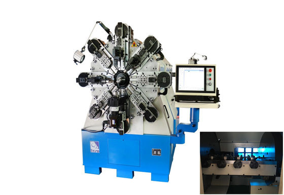 Macchina per molle CNC a dodici assi che offre sistemi di produzione di molle multi-asse veloci