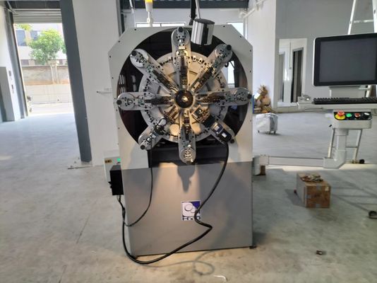 0.3-2.5mm High Efficiency CNC Spring Machine , Multi-function Computer Spring Machine
