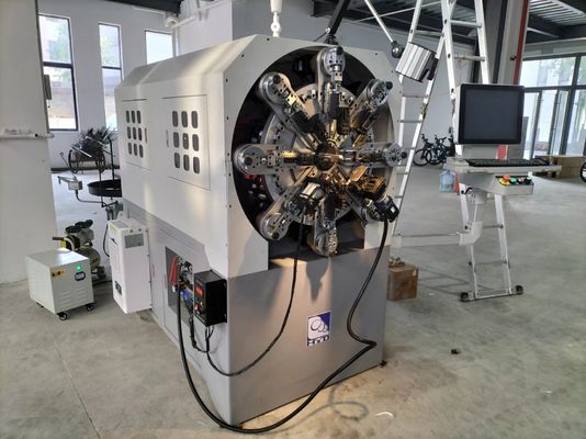 0.3-2.5mm High Efficiency CNC Spring Machine , Multi-function Computer Spring Machine