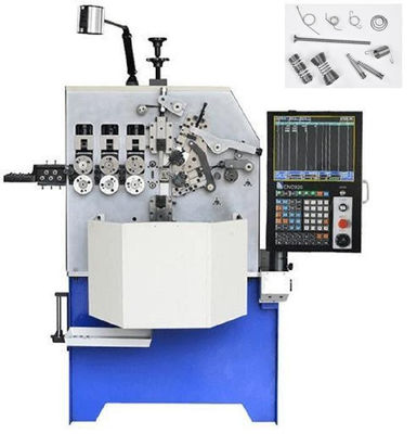 1.0-4.0mm CNC Spring Coiling Machine, Compression Spring Making Machine. La macchina per la produzione di molla a compressione.