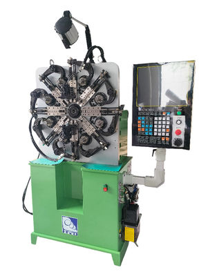 Macchina per molle CNC ad alta precisione da 0,2-2,3 mm HYD-20T-4A a cinque assi con rotazione del filo