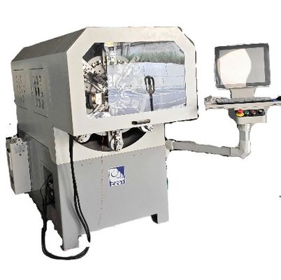 0.3-2.5mm High Efficiency CNC Spring Machine , Multi-function Computer Spring Machine