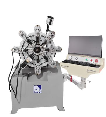 Precision Automatic CNC Spring Machine with 110m/min Speed 1000 Program Storage and 380V Power for Metal Metallurgy