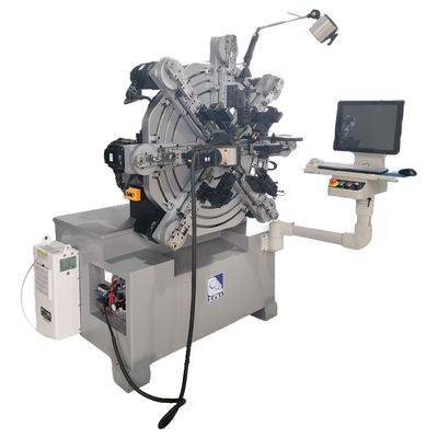 Macchina di produzione di molle a torsione a tensione computerizzata con sistemi a dieci dodici assi