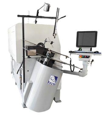 Asce automatizzate della macchina piegatubi dieci della primavera per l'acciaio ad alto tenore di carbonio di 4mm - di 1