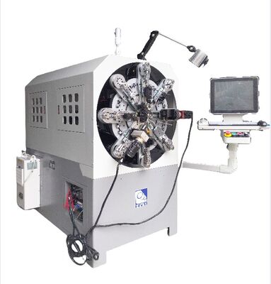 Macchina automatica per la produzione di molle CNC senza camma 0,3-2,5 mm Nucleo motore da 3 mm Macchinari CNC per metalli e metallurgia