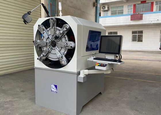 0.3-2.5mm Alta efficienza CNC Spring Machine, Multi-funzione Computer Spring Machine