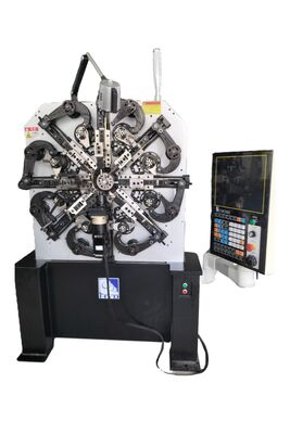 Attrezzatura per la produzione di molle CNC Cam 4.0mm Sanyo Motor CE ISO9001 Sistemi blu