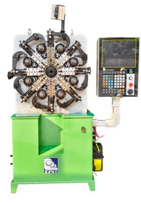 India Macchina per molle CNC da 0,2 - 2,3 mm Sistemi di attrezzature per la formatura di molle veloci