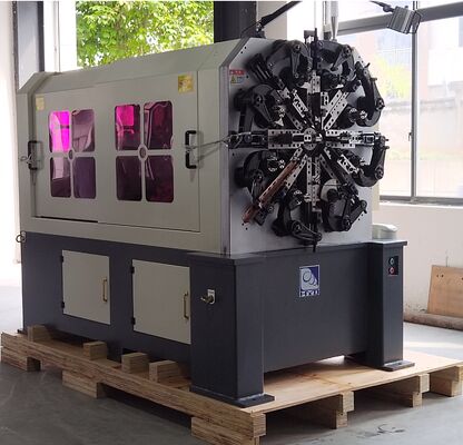 Attrezzatura per la produzione di molle CNC Cam 4.0mm Sanyo Motor CE ISO9001 Sistemi blu