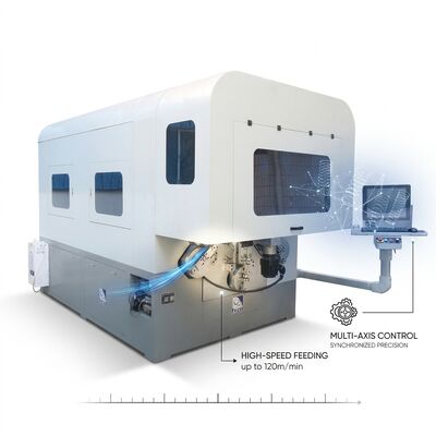 Macchina per la formatura di molle computerizzate multi-asse ad alta produttività linea di macchine per molle CNC