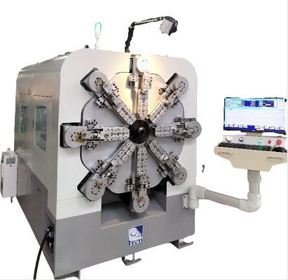 Macchina automatica senza camme della primavera, macchina d'avvolgimento della primavera con dodici asce