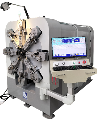 Macchina automatica senza camme della primavera, macchina d'avvolgimento della primavera con dodici asce