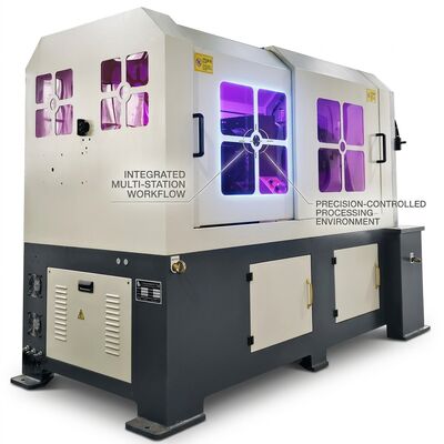 Macchina per molle rotanti CNC a filo a cinque assi Sistema motore giapponese da 1,0 - 4,0 mm
