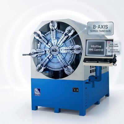 Macchina per Molle CNC Senza Cam Computerizzata Diametro 0.3 - 2.5mm Sistemi