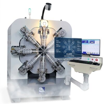 Alimentazione massima della macchina per formatura rotatoria del filo CNC ad alta precisione 100 m al minimo