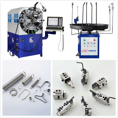 Macchina per Molle CNC Senza Cam Computerizzata Diametro 0.3 - 2.5mm Sistemi