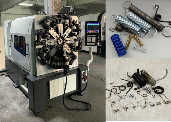 ISO9001 5 Assi 4,0 mm Wire Spring Making Machine 17,5KW CNC Spring Former