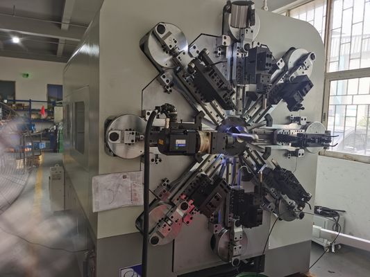 Macchina per la formatura di molle a sospensione CNC Sanyo Motor Precision Coil Forming