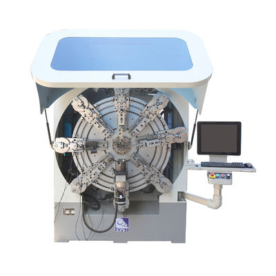 Macchina per molle CNC a rotazione senza telecamera a 360 gradi, filo da 4 mm, formazione rapida di bobine