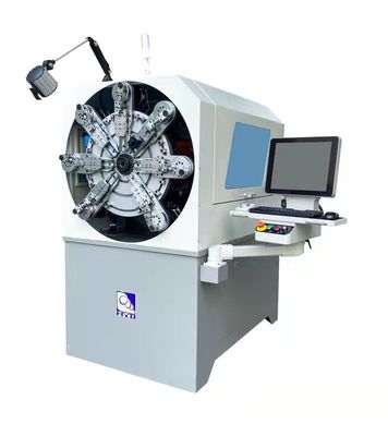 Macchina per la formatura di molle CNC a 12 assi senza camma rotante per filo Rock Free