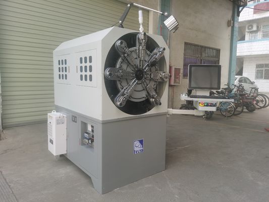Macchina per la formatura di molle CNC a 12 assi senza camma rotante per filo Rock Free