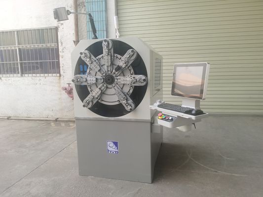 Macchina per la formatura di molle CNC a 12 assi senza camma rotante per filo Rock Free