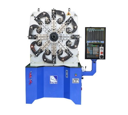 Macchina senza camme della primavera di cavo di CNC di 12 asce con il motore del Giappone Sanyo