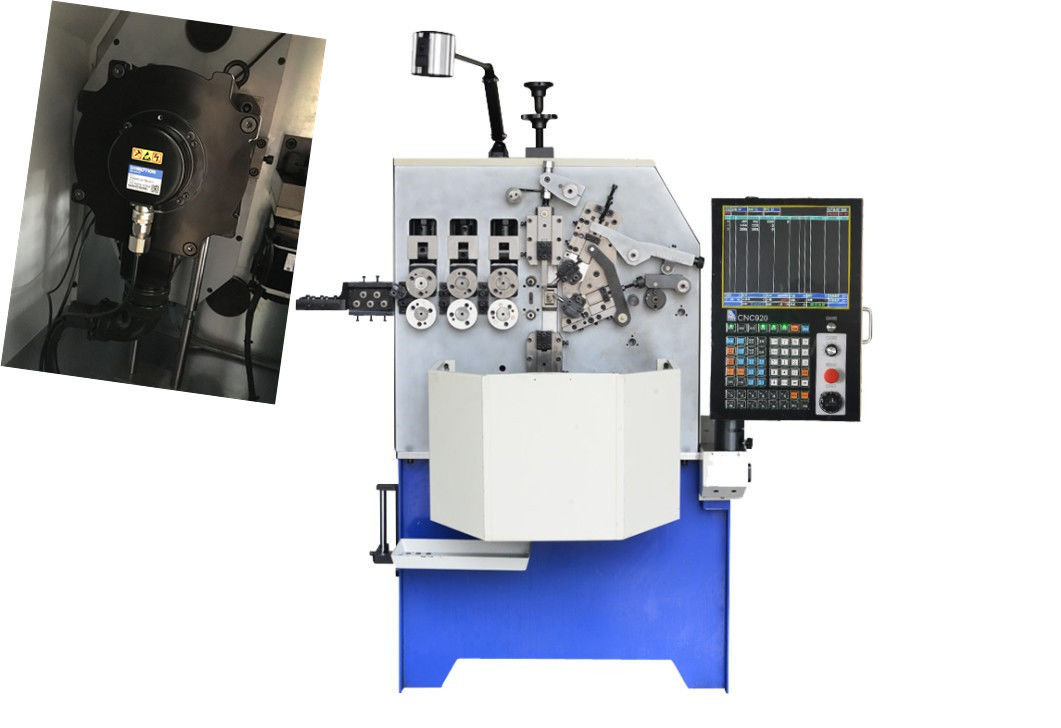Macchina meccanica della molla di compressione del metallo, primavera di CNC di tre asce precedente