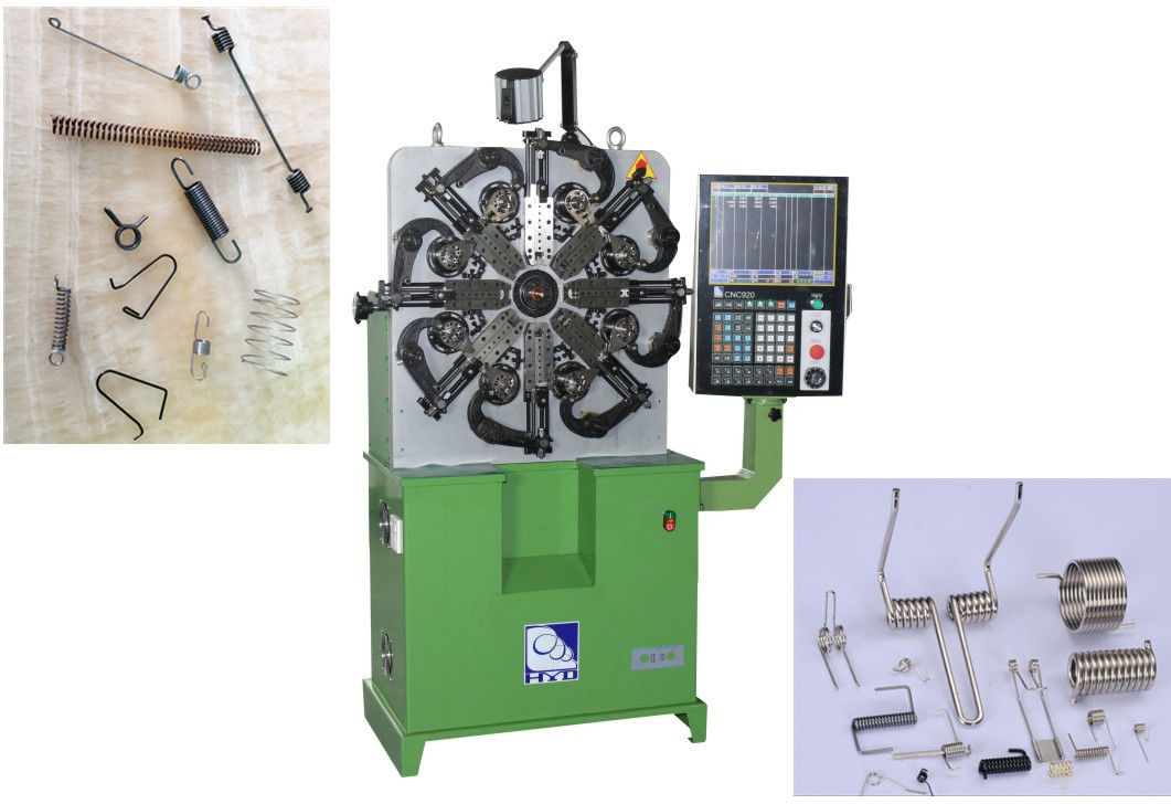 Servosistema automatico multifunzionale a tre assi per macchina a molla CNC veloce