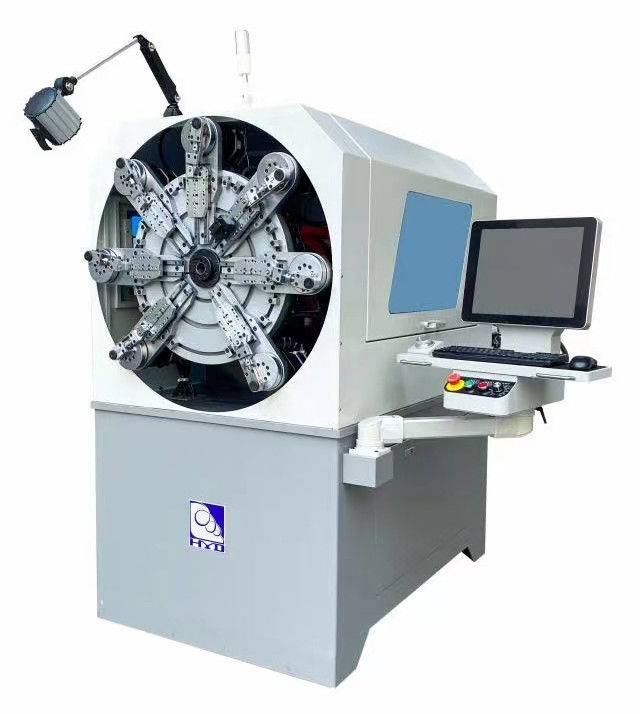 0.3-2.5mm Alta efficienza CNC Spring Machine, Multi-funzione Computer Spring Machine