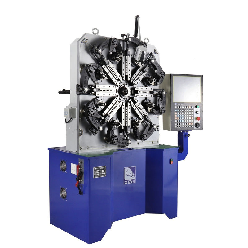 1.0-4.0mm Cam CNC Spring Making Machine, Spring Winding Machine con motore Sanyo Servo
