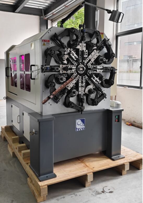 Attrezzatura per la produzione di molle CNC Cam 4.0mm Sanyo Motor CE ISO9001 Sistemi blu