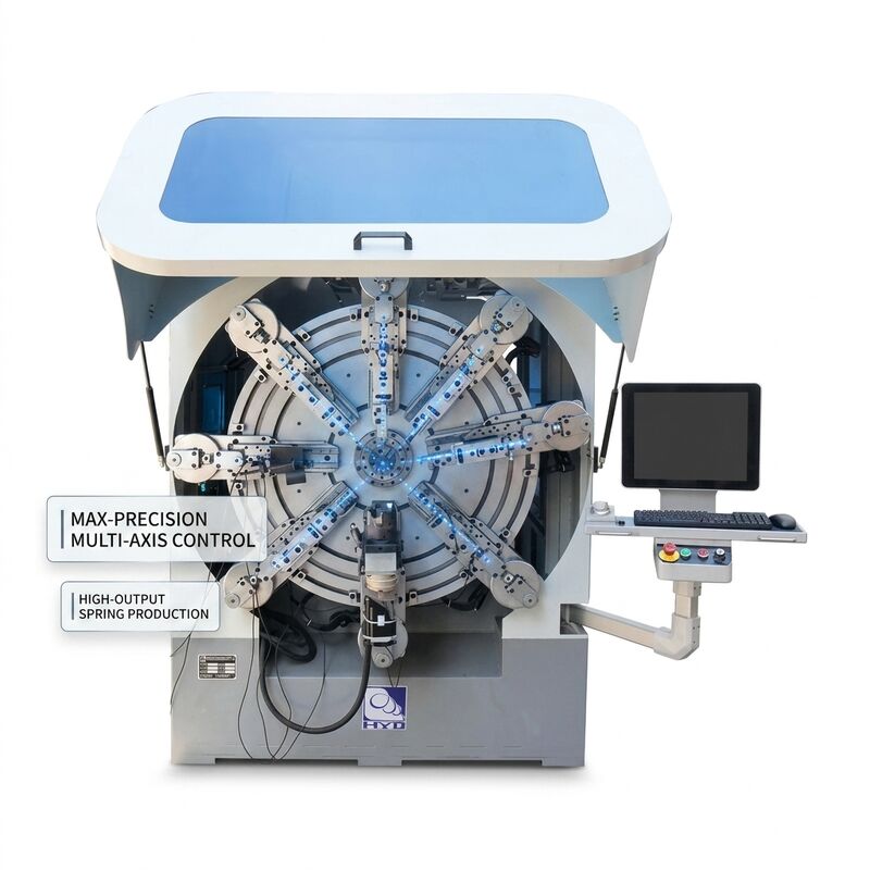 Macchina per la formatura di molle computerizzate multi-asse ad alta produttività linea di macchine per molle CNC