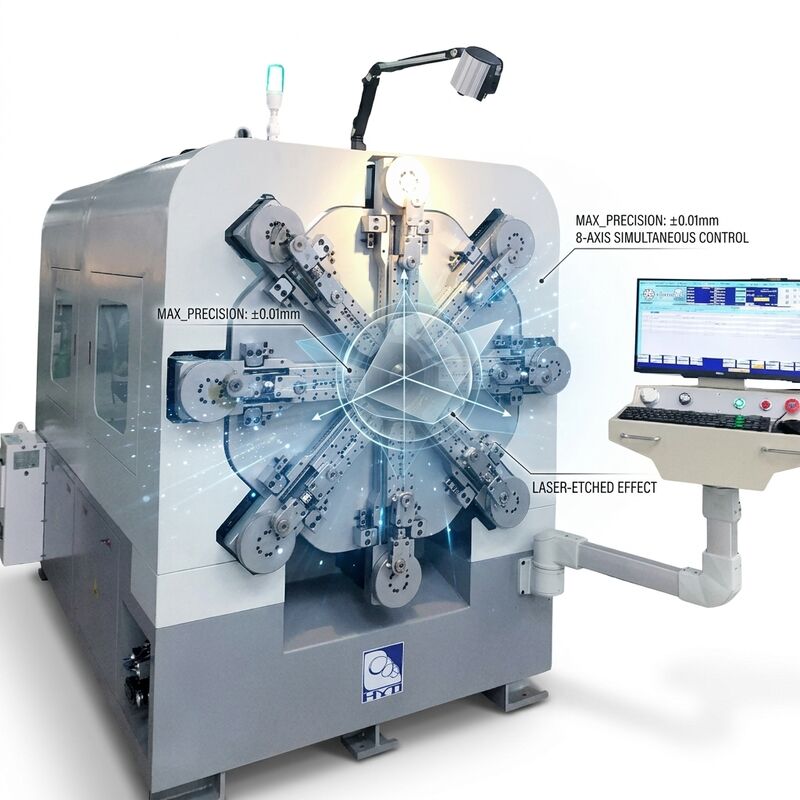 Sistemi di servomotori a asse singolo per macchine per la produzione di molle CNC ad alta precisione
