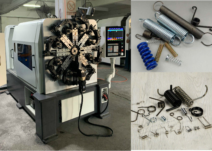 ISO9001 5 Assi 4,0 mm Wire Spring Making Machine 17,5KW CNC Spring Former