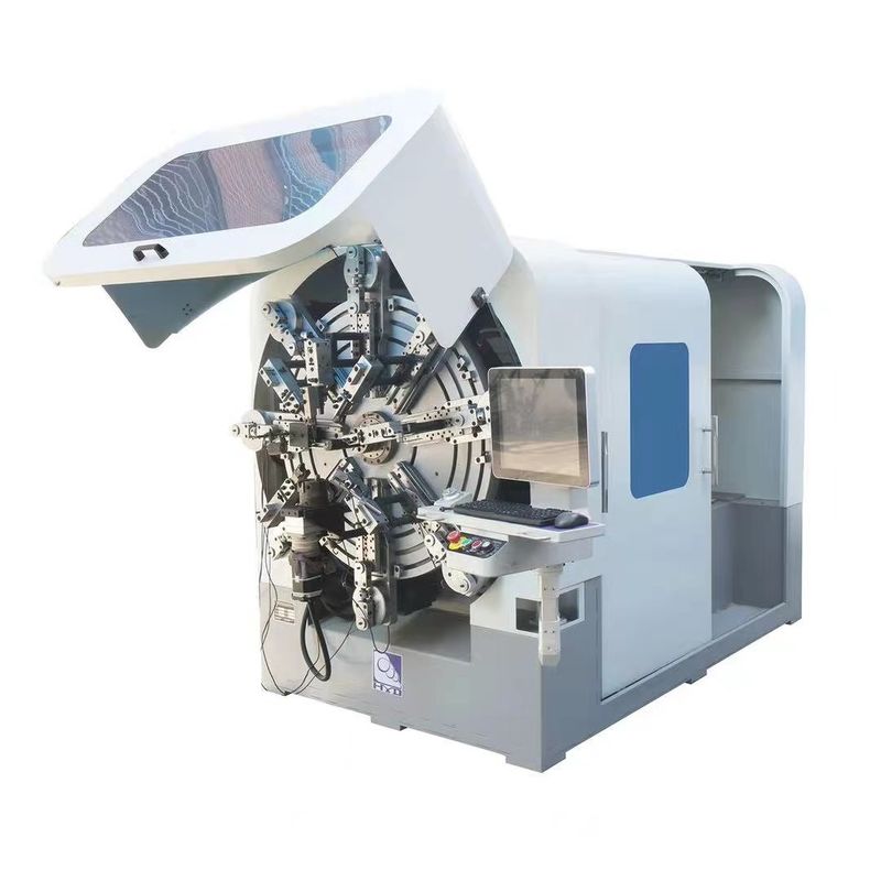 Macchina per molle CNC a rotazione senza telecamera a 360 gradi, filo da 4 mm, formazione rapida di bobine